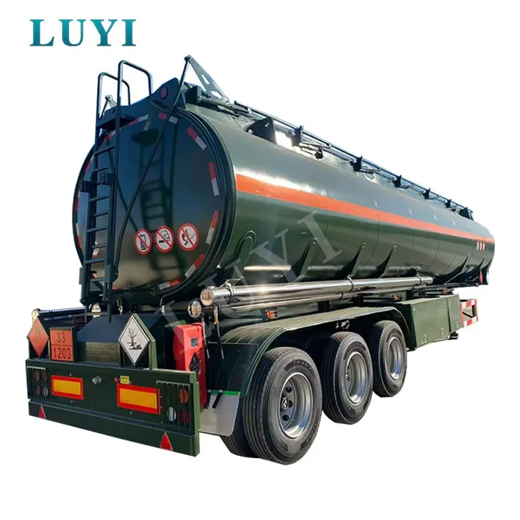 Karbon Çelik Üç{0}Akslı Yağ Tankı Römorku, 400.000 Litre